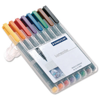 Staedtler Lumocolour Med Tip Pk8