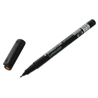 Staedtler Lumo CD/DVD Mrker Blk Pk10