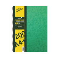 Silvine Spiral A4 Ruled Notebook Pk6