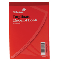 Silvine Dup Receipt Book 230 Pk12 Silvine Dup Receipt Book 230 Pk12