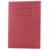 Silvine Red A4 Lined Ex Books Pk10 Silvine Red A4 Lined Ex Books Pk10