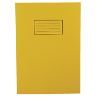 Silvine Lined Ex Book Yellow Pk10 Silvine Lined Ex Book Yellow Pk10