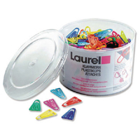 Laurel Paperclip Plastic 35mm Pk200