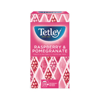 Tetley Raspberry Pomegrant Tea Pk25