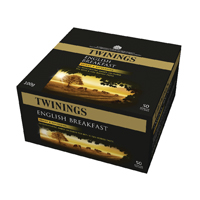 Twinings English BFstTea Bag x50 Pk6 Twinings English BFstTea Bag x50 Pk6