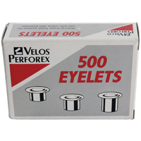Rexel No 2 Eyelets 4.2mm Brass Pk500