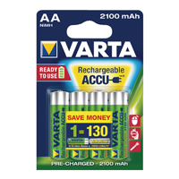 Varta Nimh AA Batteries Pk4