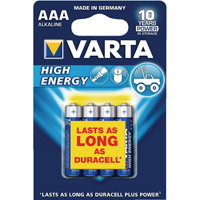 Varta Longlife Power AAA Battery Pk4