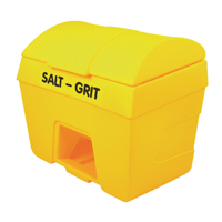 Salt/Grit Bin with Hopper 400L Ylw