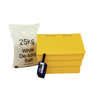 50 Litre Grit Bin 25Kg Salt Kit