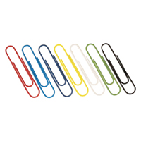 Paperclip Large Colour 10x100 Pk1000