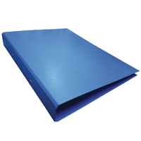 2-Ring Slim Ring Binder A4 Blue Pk10