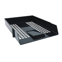 NP Contract Letter Tray Plastic Blk