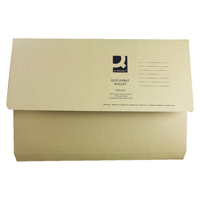 Document Wallet 220gsm Fc Ylw Pk50