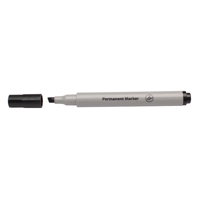 Black Permanent Marker Chisel Pk10