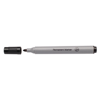 Black Permanent Marker Bullet Pk10