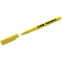 Yellow Highlighter Pens Pk10