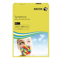 Xerox Symphony A4 80Gsm Ylw Pk500