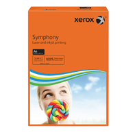 Xerox Symphony A4 80Gsm Orange Pk500